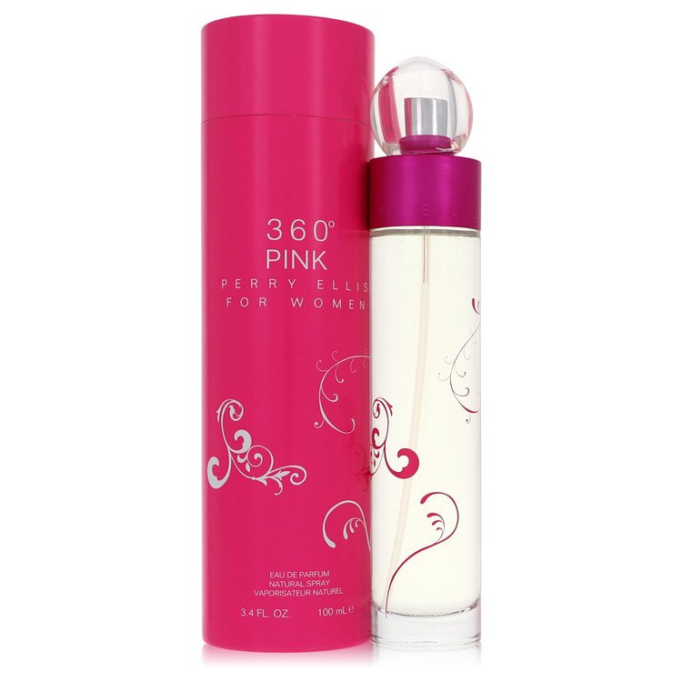Image showing what you will get when you purchase Perry Ellis 360 Pink Perfume By Perry Ellis Eau De Parfum Spray