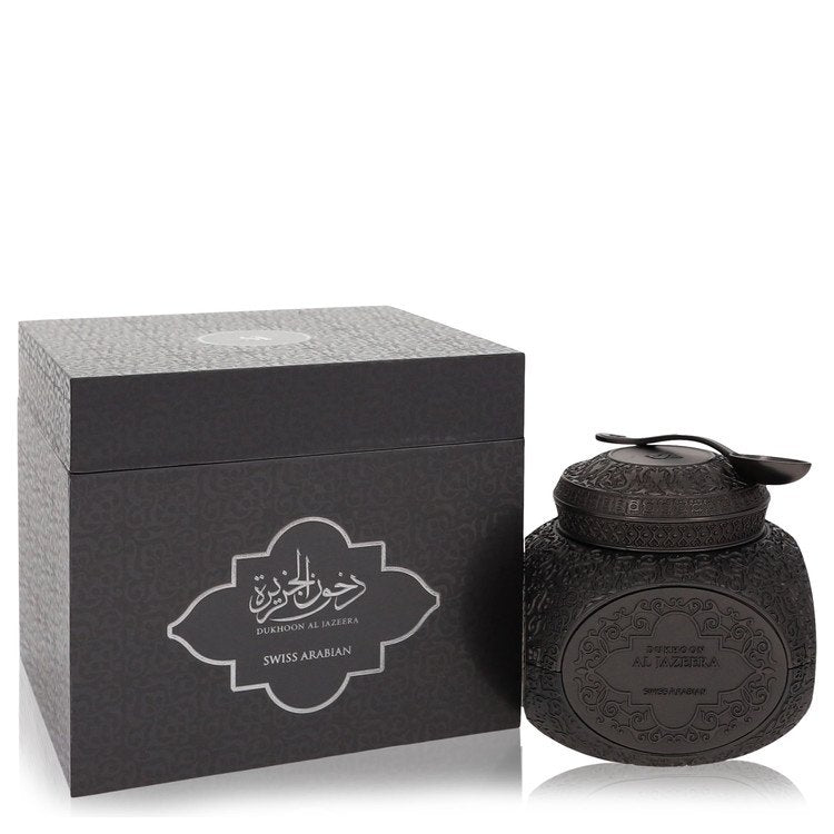 Image showing what you will get when you purchase Swiss Arabian Bakhoor Dukhoon Al Jazeera Cologne By Swiss Arabian Bakhoor Incense (Unisex)