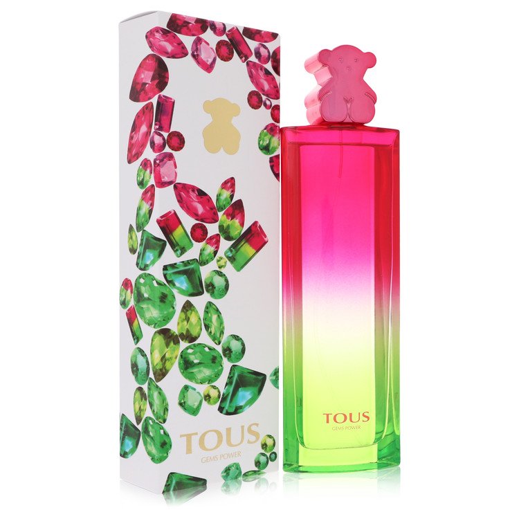 Image showing what you will get when you purchase Tous Gems Power Perfume By Tous Eau De Toilette Spray