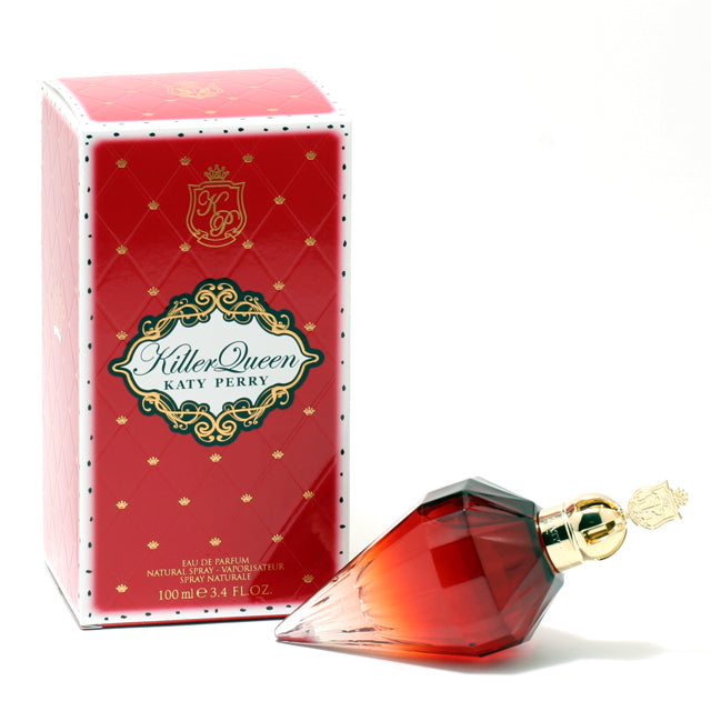 Image showing what you will get when you purchase Killer Queen Perfume By Katy Perry Eau De Parfum Spray
