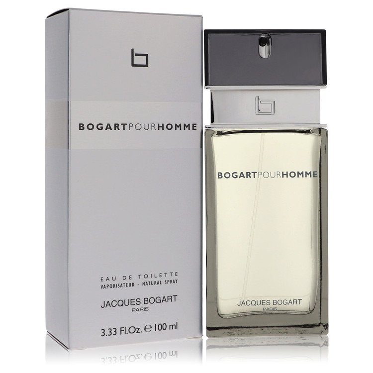 image showing the bottle and packaging for Bogart Pour Homme Cologne By Jacques Bogart Eau De Toilette Spray 100ml