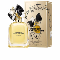 Perfume bottle and packaging of 'Perfect Marc Jacobs' on a white background
