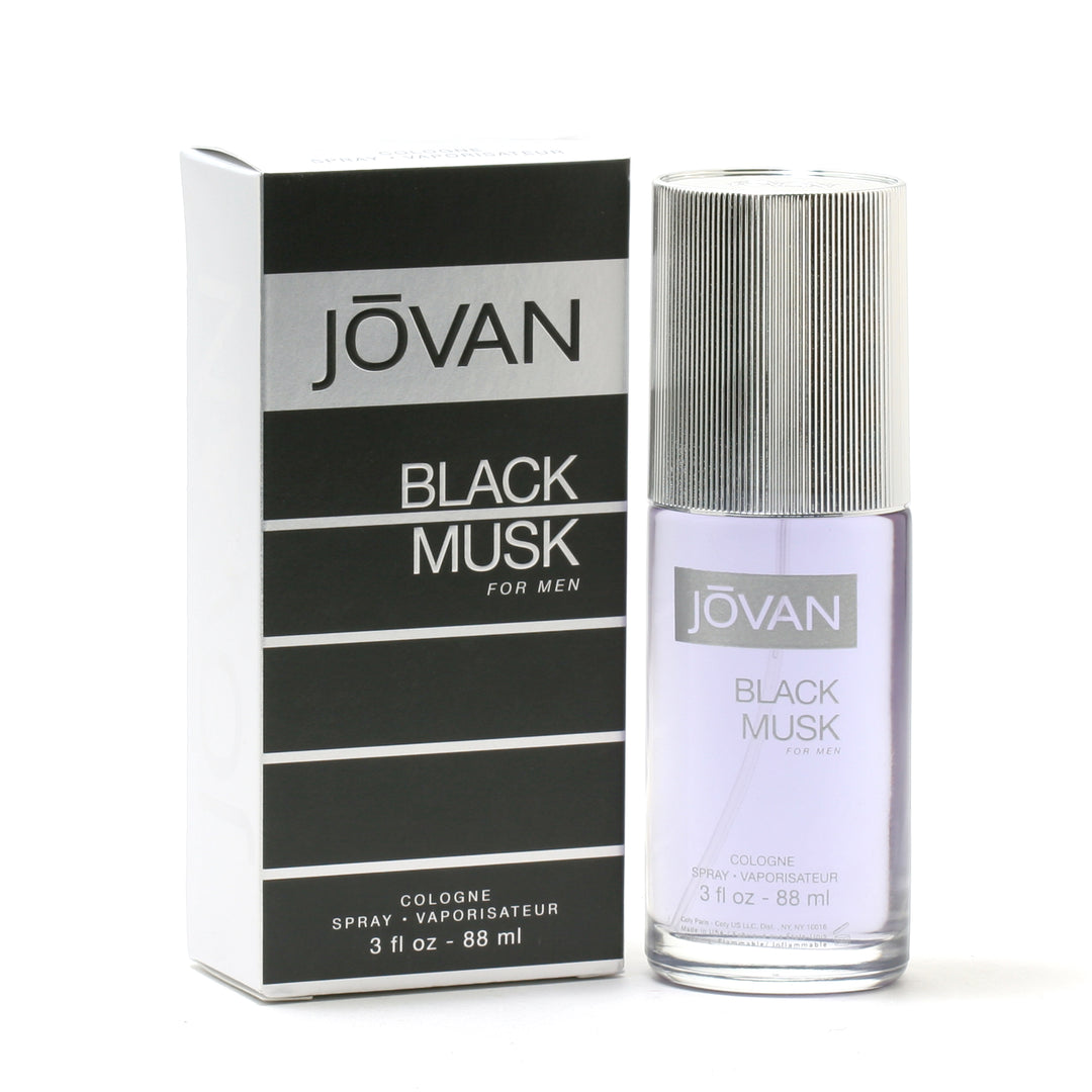 Image showing what you will get when you purchase Jovan Black Musk Cologne By Jovan Cologne Spray
