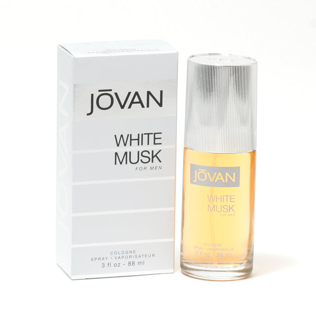 Image showing what you will get when you purchase Jovan White Musk Cologne By Jovan Eau De Cologne Spray