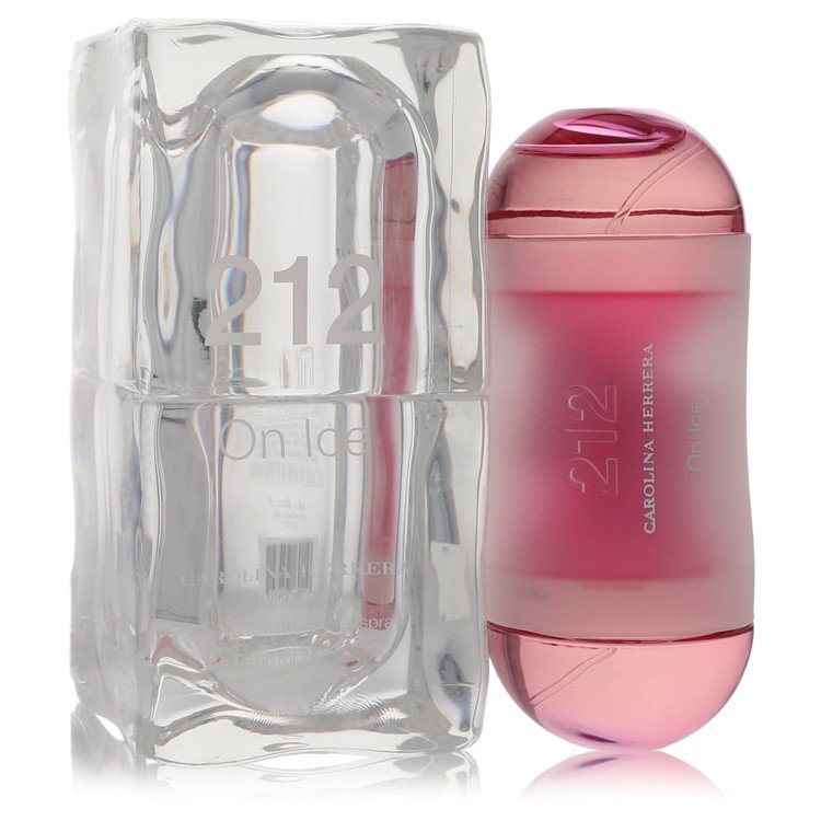 image showing the bottle and packaging for 212 on Ice Perfume by Carolina Herrera Eau De Toilette Spray  60ml