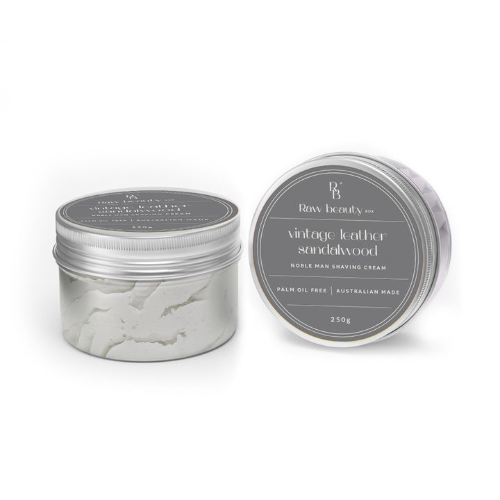 Vintage Leather + Sandalwood | Noble Man Whipped Shaving Cream