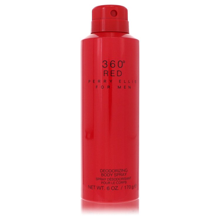 Image showing what you will get when you purchase Perry Ellis 360 Red Cologne By Perry Ellis Body Spray
