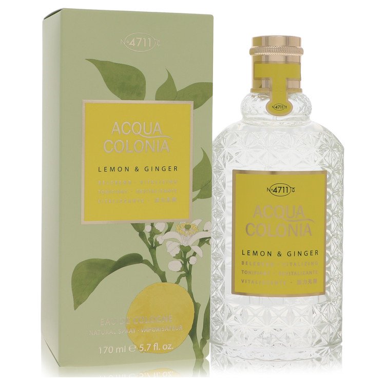 4711 Acqua Colonia Lemon & Ginger Perfume By 4711 Eau De Cologne Spray (Unisex) - Just Perfume