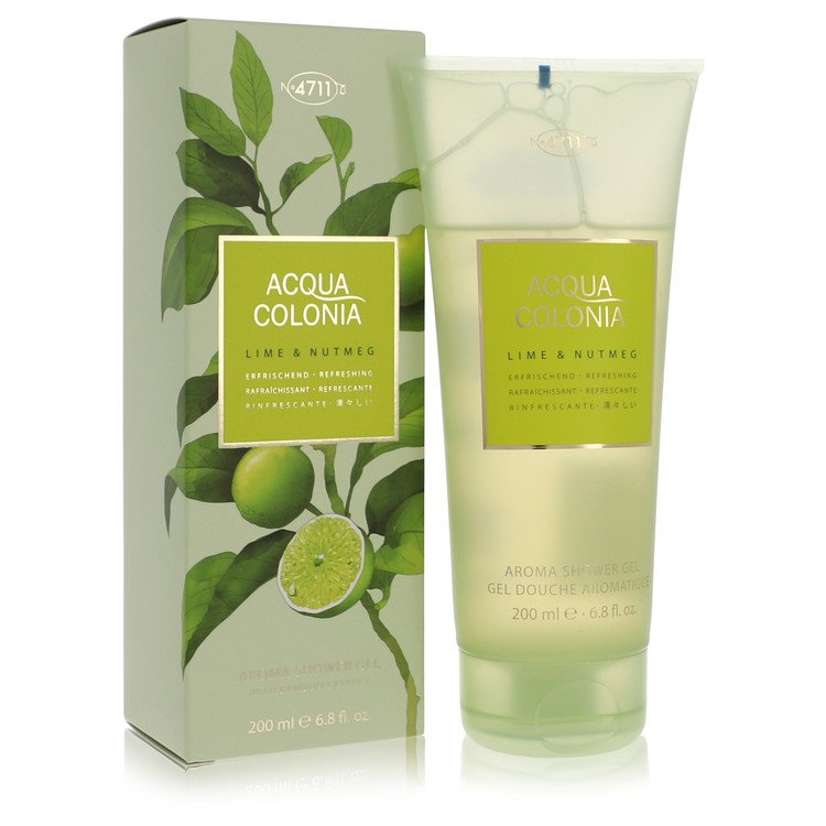 4711 Acqua Colonia Lime & Nutmeg Perfume By 4711 Shower Gel 200ml  - Just Perfume