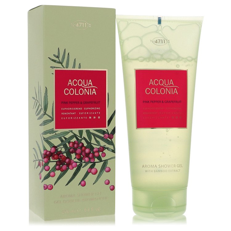 4711 Acqua Colonia Pink Pepper & Grapefruit Perfume By 4711 Shower Gel 200ml