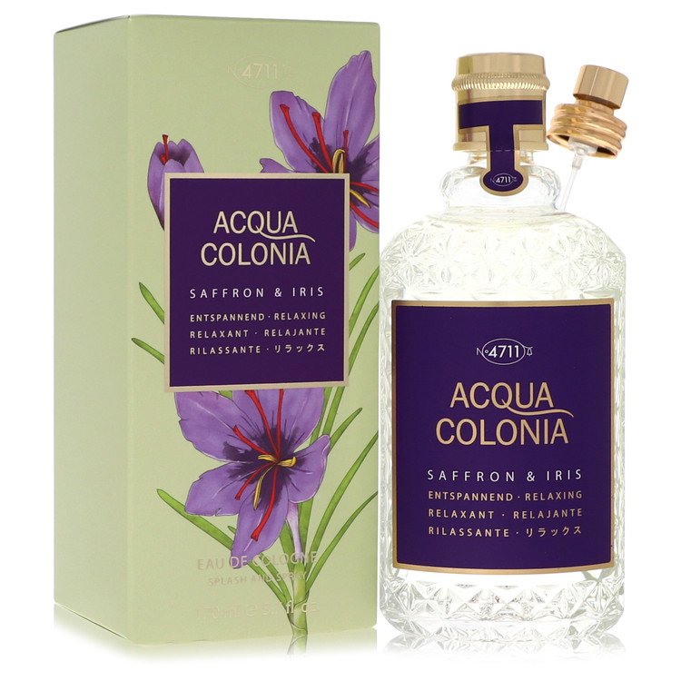 4711 Acqua Colonia Saffron & Iris Extract Perfume By 4711 Eau De Cologne Spray (Unisex) 170ml