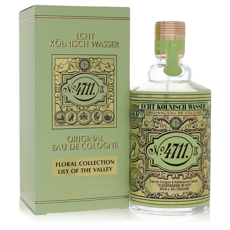 4711 Floral Collection Lily Of The Valley Cologne By 4711 Eau De Cologne Spray (Unisex) 100ml