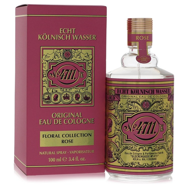 4711 Floral Collection Rose Cologne By 4711 Eau De Cologne Spray (Unisex) 100ml