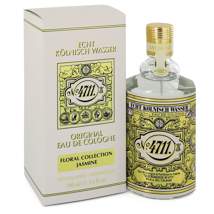 4711 Floral Collection Jasmine Cologne By 4711 Eau De Cologne Spray (Unisex) 100ml