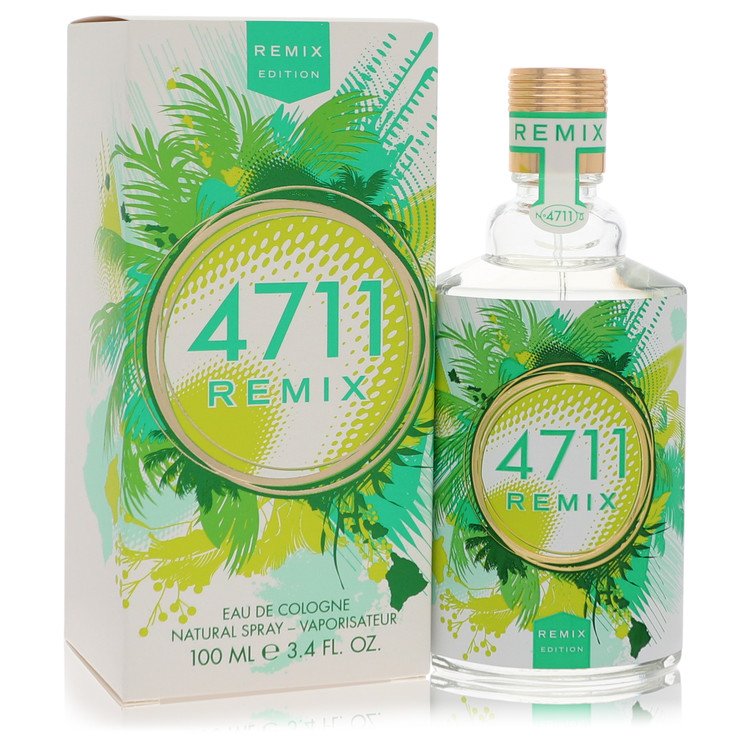 4711 Remix Green Oasis Cologne By 4711 Eau De Cologne Spray (Unisex) 100ml