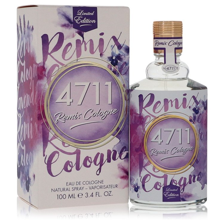4711 Remix Lavender Cologne By 4711 Eau De Cologne Spray (Unisex) 100ml