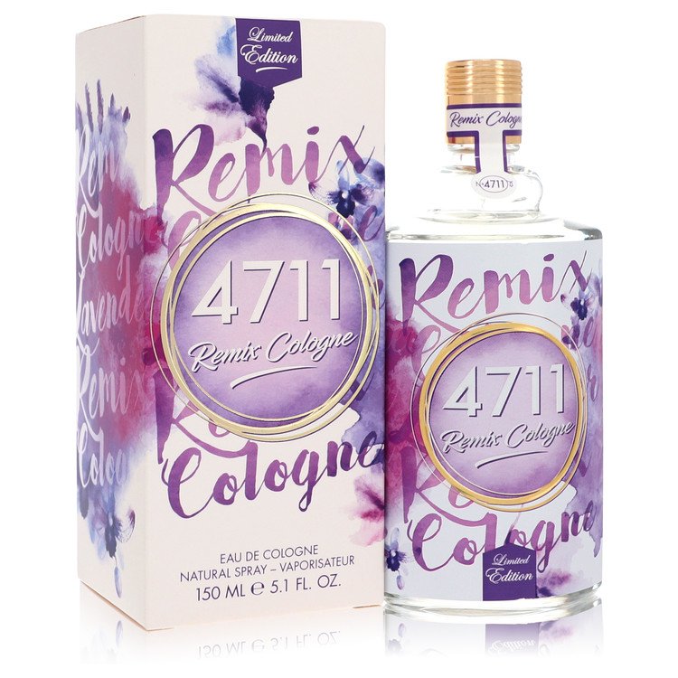 4711 Remix Lavender Cologne By 4711 Eau De Cologne Spray (Unisex) 150ml