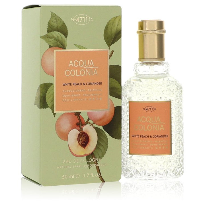 4711 Acqua Colonia White Peach & Coriander Eau De Cologne Spray (Unisex)