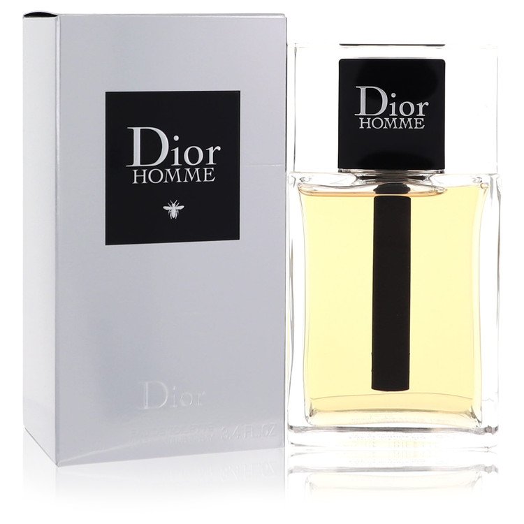 image showing the bottle and packaging for Dior Homme Cologne By Christian Dior Parfum Spray 75ml