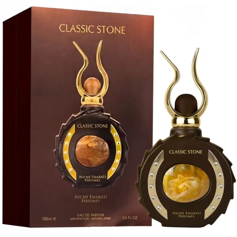 Lattafa Niche Emarati Classic Stone Cologne By Lattafa Eau De Parfum Spray (Unisex) 100ml  - Just Perfume