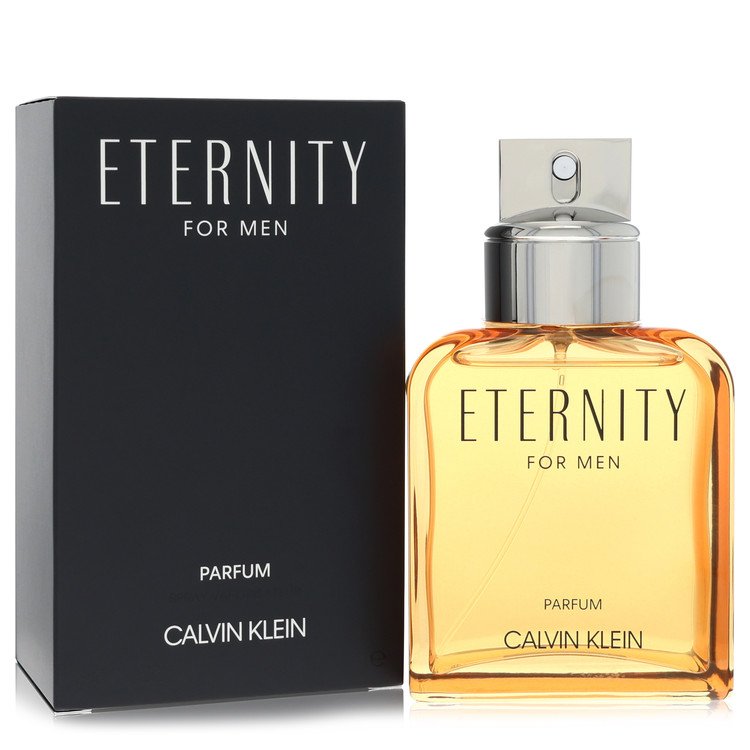 image showing the bottle and packaging for Eternity Intense Cologne By Calvin Klein Eau De Parfum Spray 50ml