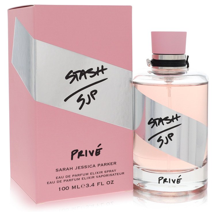 image showing the bottle and packaging for Sarah Jessica Parker Stash Prive Perfume By Sarah Jessica Parker Eau De Parfum Spray 30ml