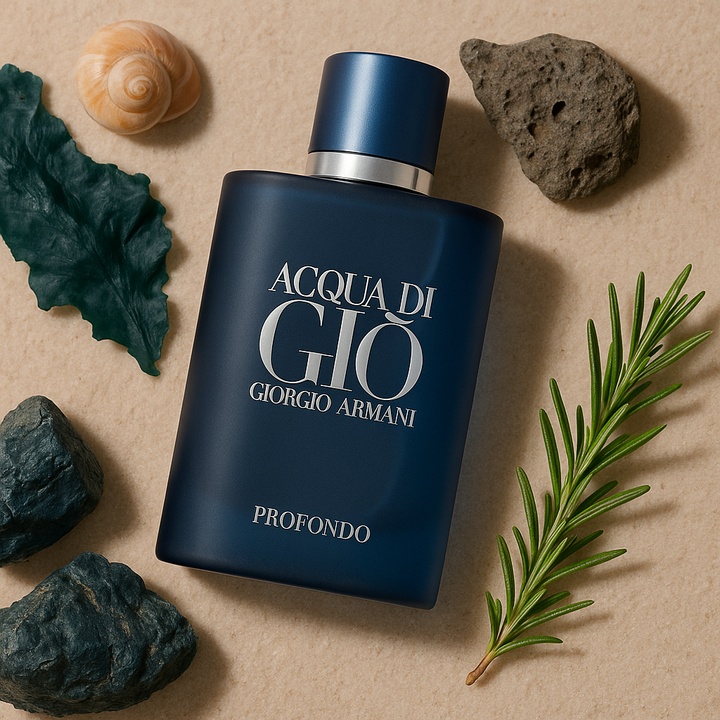 Acqua Di Gio Profondo Cologne By Giorgio Armani Eau De Parfum Spray Refillable