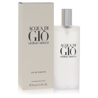 Acqua di Gio perfume bottle and packaging on a white background