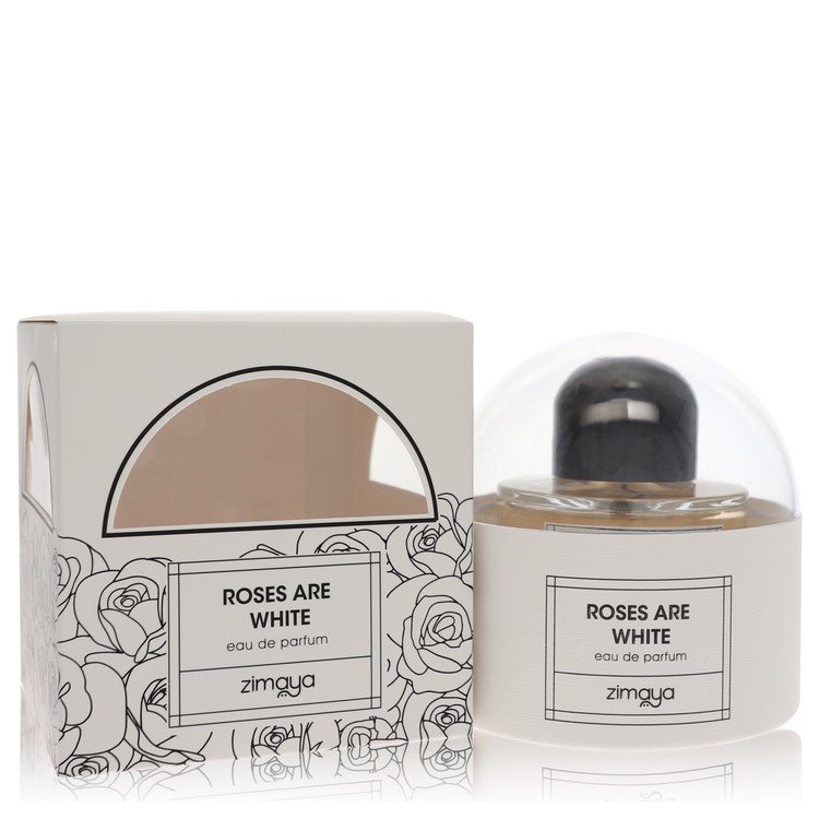 Afnan Zimaya Roses Are White Perfume By Afnan Eau De Parfum Spray (Unisex) 100ml