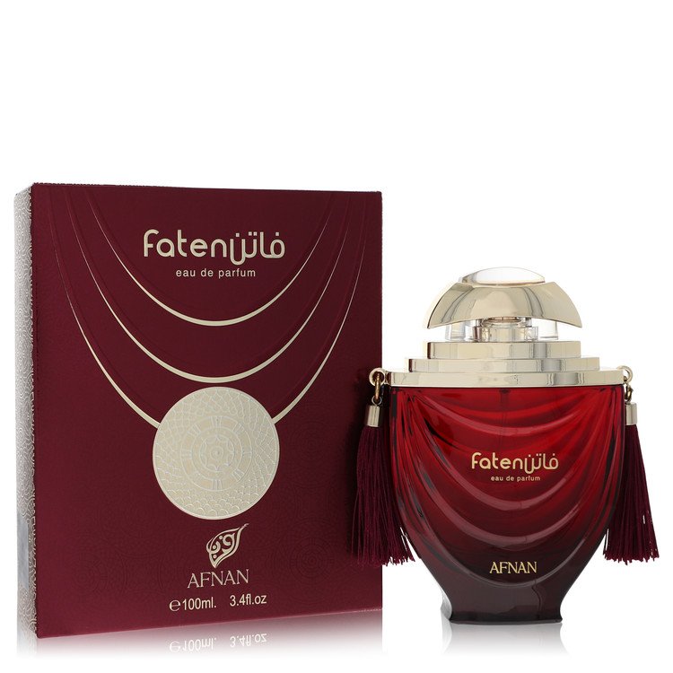 Afnan Faten Maroon Perfume By Afnan Eau De Parfum Spray (Unisex) 100ml