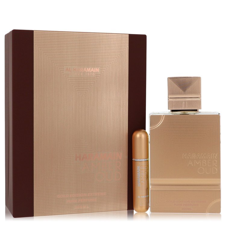 Al Haramain Amber Oud Gold Edition Extreme Perfume By Al Haramain Gift Set 200ml