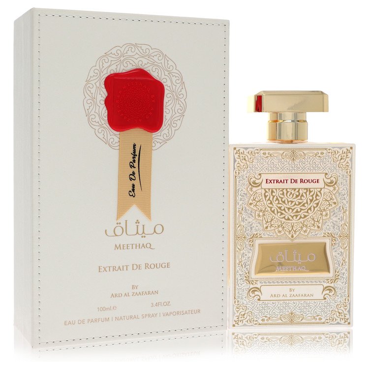 Ard Al Zaafaran Meethaq Extrait De Rouge Cologne By Al Zaafaran Eau De Parfum Spray (Unisex) 100ml