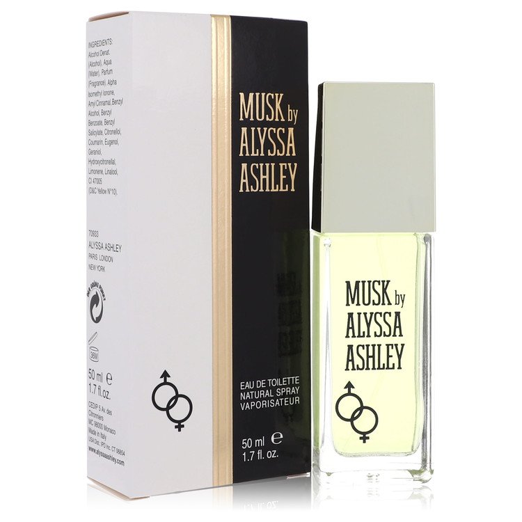 Alyssa Ashley Musk Perfume By Houbigant Eau De Toilette Spray 50ml