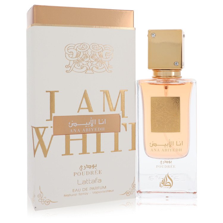 Lattafa Ana Abiyedh I Am White Poudree Eau De Parfum Spray (Unisex)