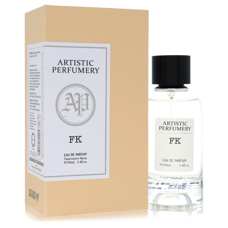 image showing the bottle and packaging for Armaf Artistic Perfumery Fk Perfume By Armaf Eau De Parfum Spray 100ml