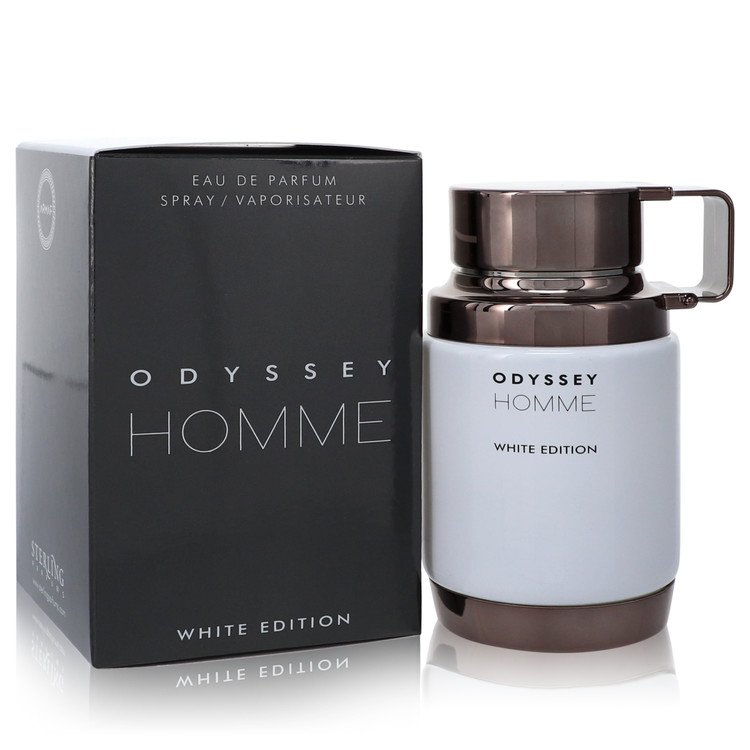 Image showing what you will get when you purchase Odyssey Homme White Cologne By Armaf Eau De Parfum Spray