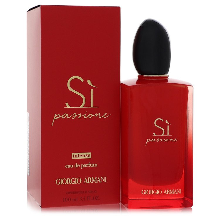 Armani Si Passione Intense Perfume By Giorgio Armani Eau De Parfum Spray 100ml