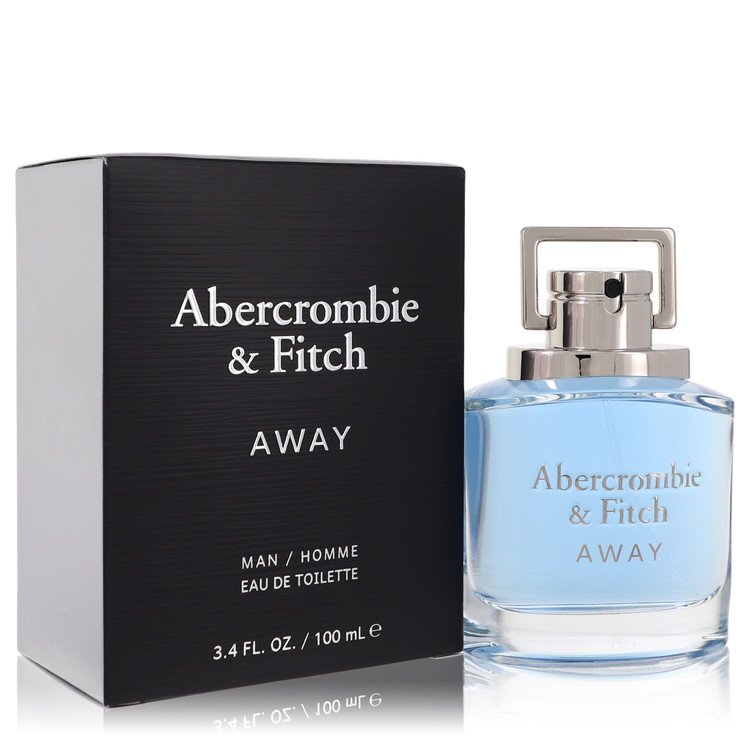 image showing the bottle and packaging for Abercrombie & Fitch Away Cologne By Abercrombie & Fitch Eau De Toilette Spray 100ml