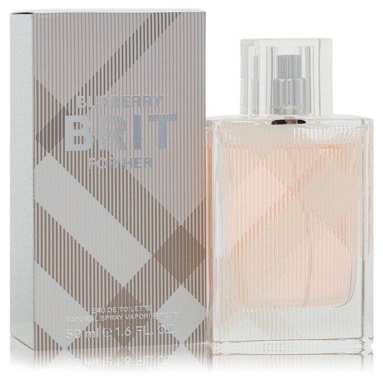 Burberry Brit Eau de Toilette bottle and packaging on a white background