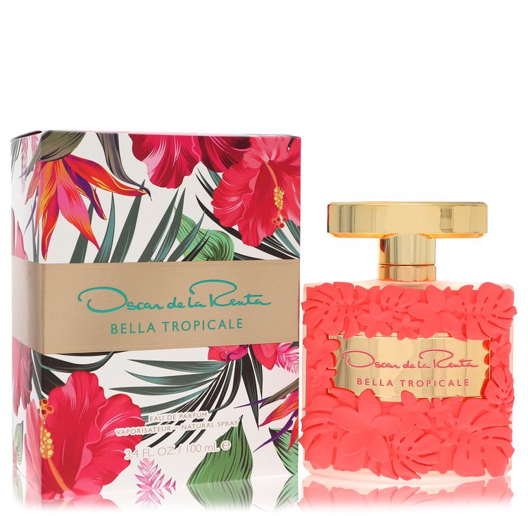 Image showing what you will get when you purchase Oscar De La Renta Bella Tropicale Perfume By Oscar De La Renta Eau De Parfum Spray