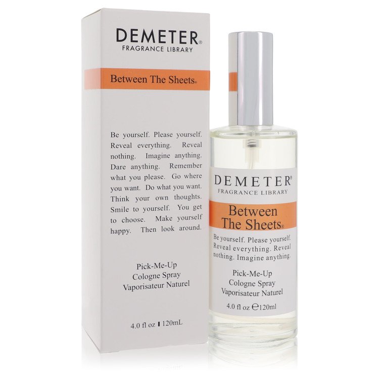 image showing the bottle and packaging for Demeter Between The Sheets Perfume by Demeter Cologne Spray  120ml