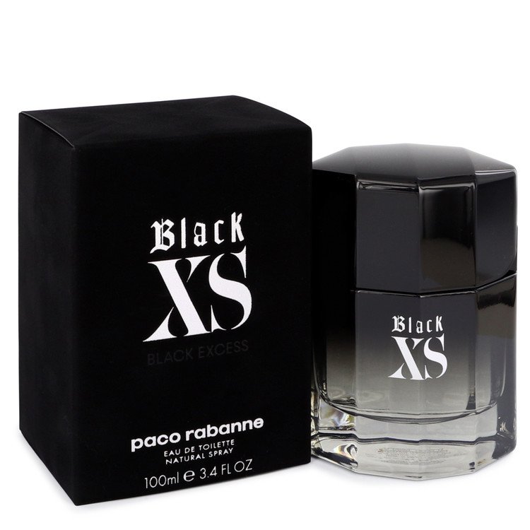Black Xs Cologne By Paco Rabanne Eau De Toilette Spray (2018 New Packaging) 100ml