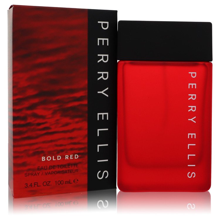 Image showing what you will get when you purchase Perry Ellis Bold Red Cologne By Perry Ellis Eau De Toilette Spray
