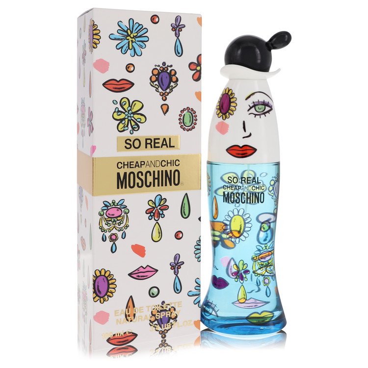 Cheap & Chic So Real Perfume By Moschino Eau De Toilette Spray 100ml