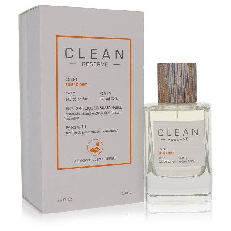 Clean Reserve Solar Bloom Perfume By Clean Eau De Parfum Spray (Unisex) 100ml