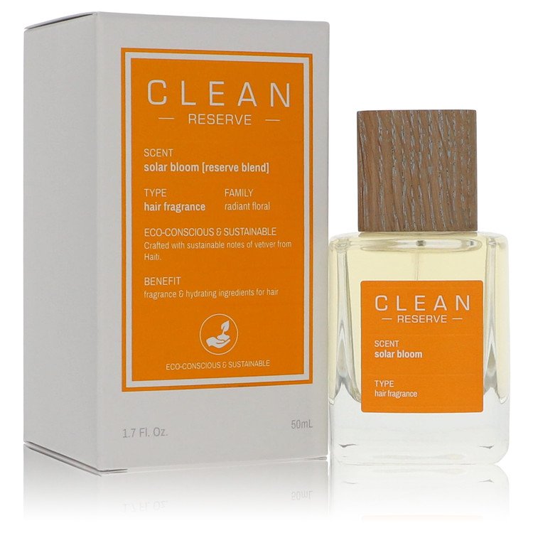 Clean Reserve Solar Bloom Perfume By Clean Hair Fragrance (Unisex) 50ml