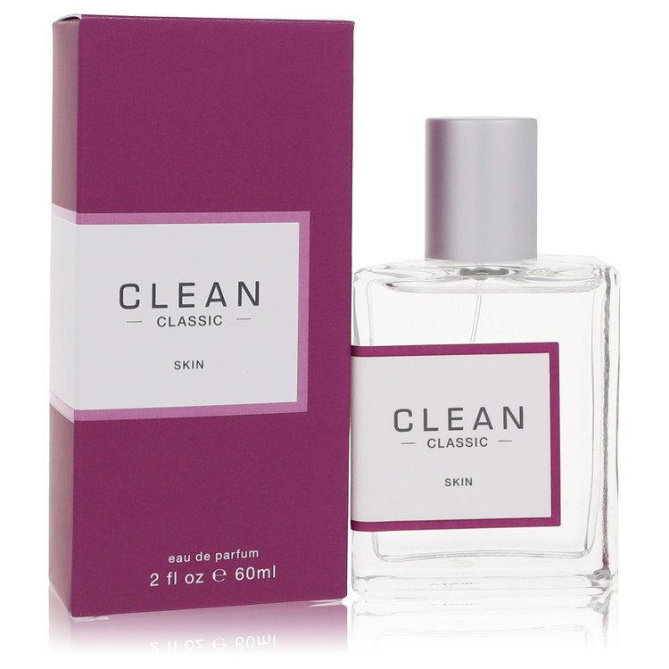 image showing the bottle and packaging for Clean Skin Perfume By Clean Eau De Parfum Spray 60ml