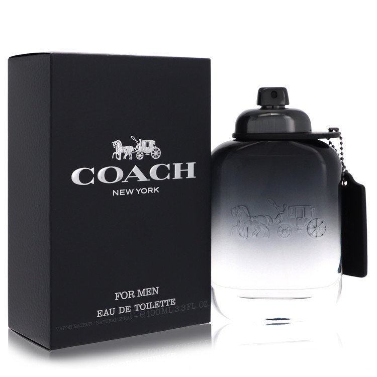image showing the bottle and packaging for Coach Cologne By Coach Eau De Parfum Spray 100ml