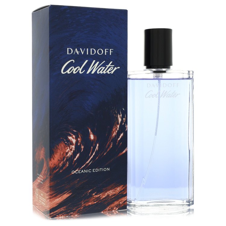 Cool Water Oceanic Cologne By Davidoff Eau De Toilette Spray 125ml