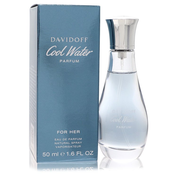 Cool Water Perfume By Davidoff Eau De Parfum Spray 50ml